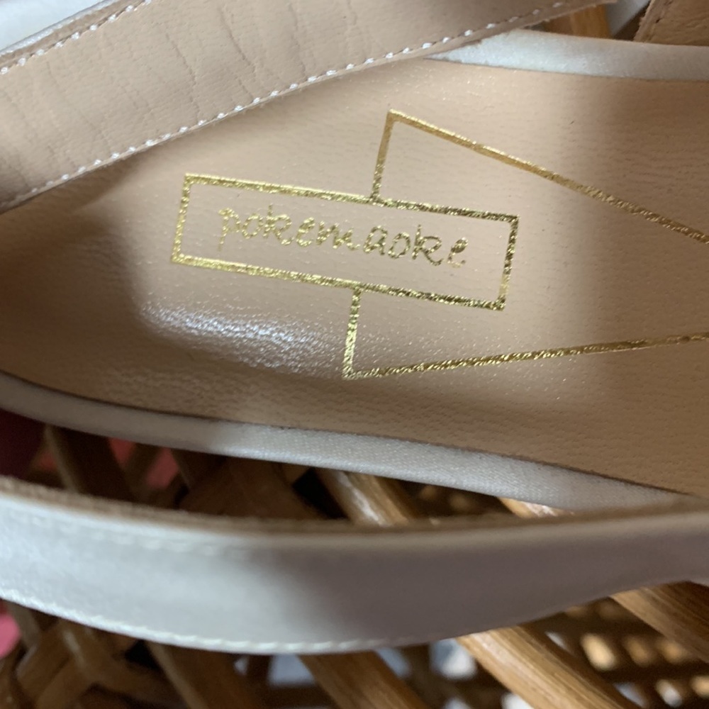 BHLDN pokemaoke  sling backs new size 37 - Picture 5 of 5